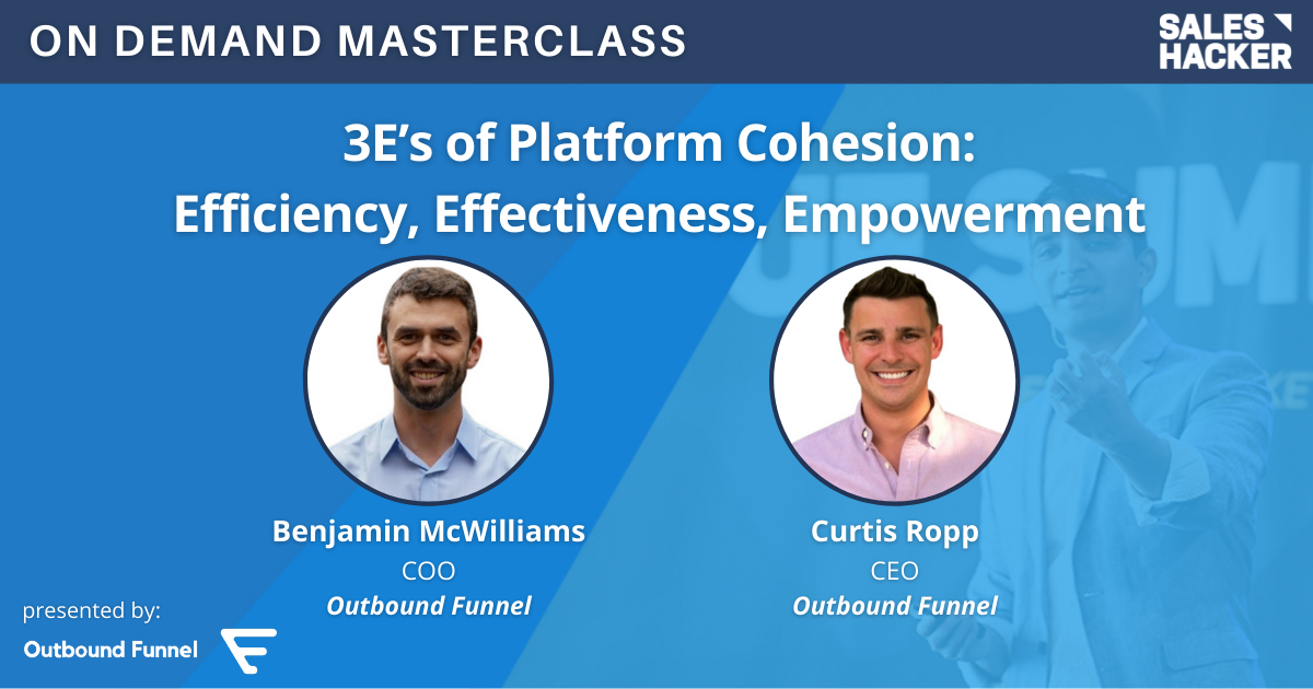 3E's of Platform Cohesion: Efficiency, Effectiveness, Empowerment