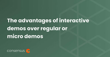 What are the advantages of interactive demos over regular demos/micro demos?