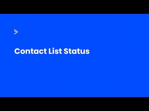 UPDATE: Segment your contacts based on list status - get em engaged!