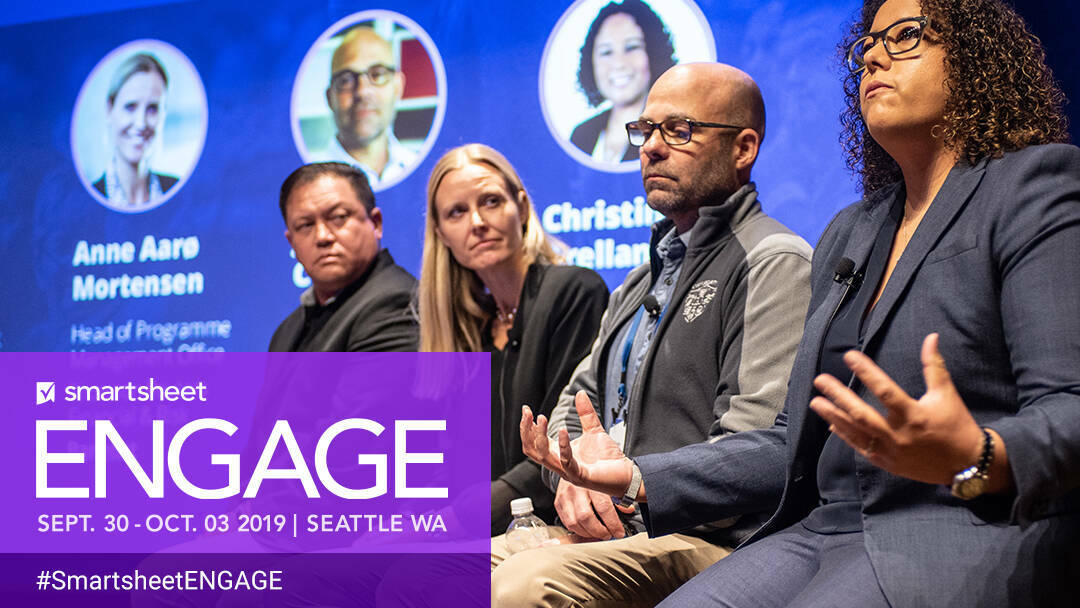 Meet These 5 Innovative Smartsheet Customers at ENGAGE'19