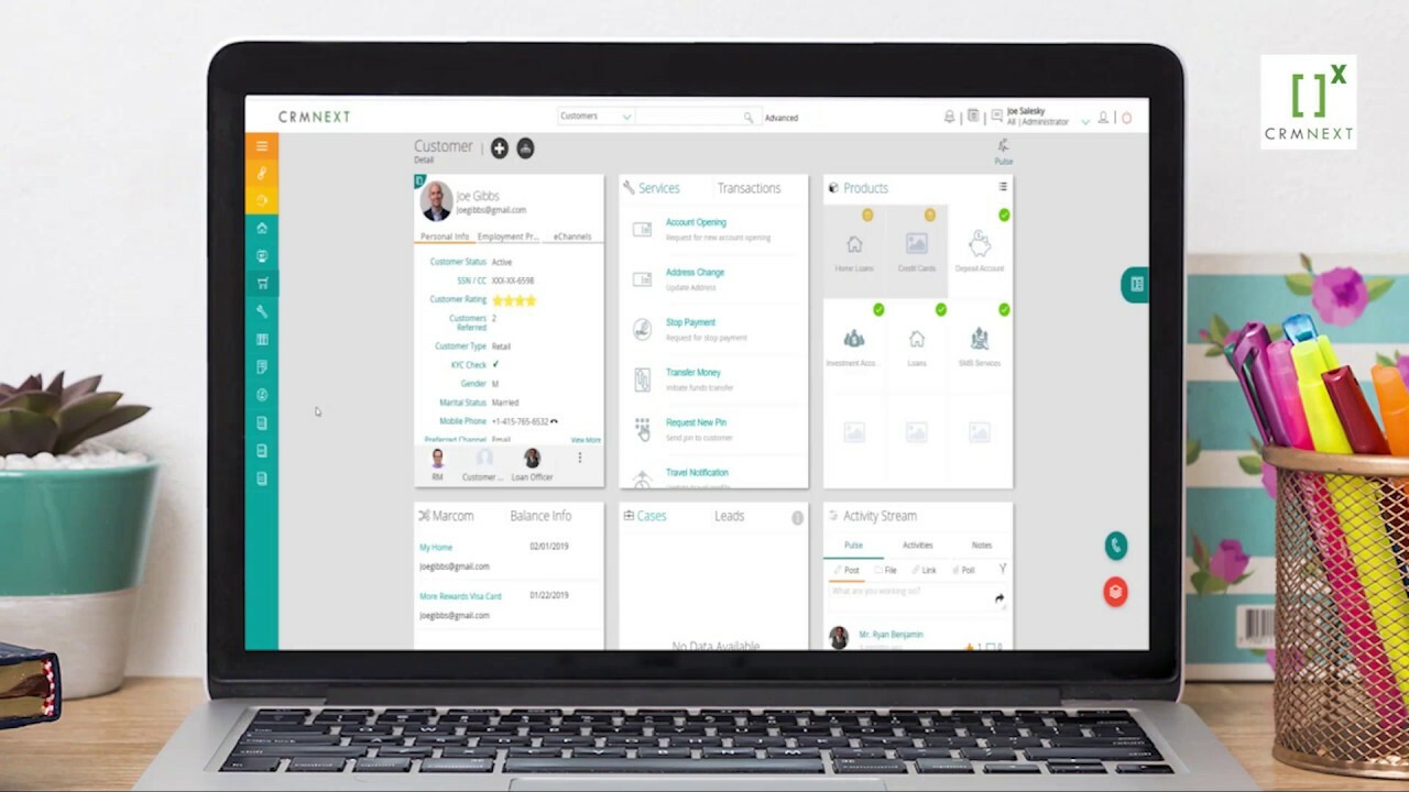 CRMNEXT Member 360 Demo