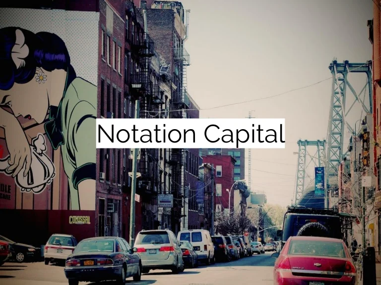 Notation Capital Fund 1 pitch deck