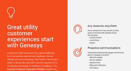 Turn on Great Customer Experiences in Energy & Utilities