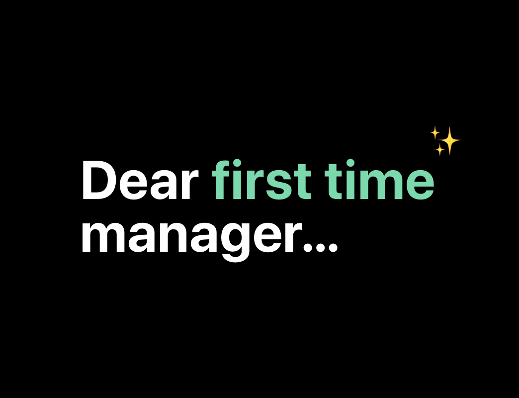 Lessons for first-time managers: Advice from 30 leaders