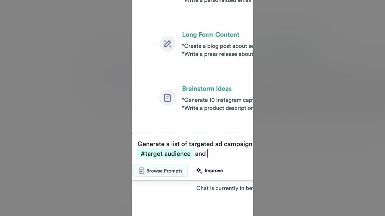 How to improve your Prompts