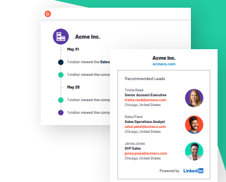 Turning real-time insights into leads with G2 Intent Data and LinkedIn.