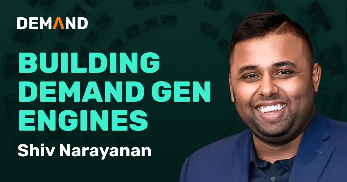 Using Data to Build a Demand Generation Engine