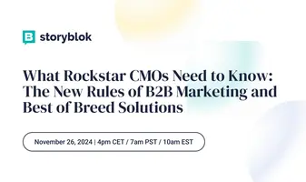 What Rockstar CMOs Need to Know: The New Rules of B2B Marketing and Best of Breed Solutions