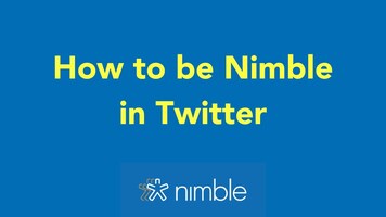How to Be Nimble in Twitter