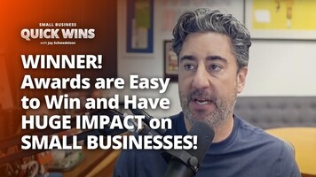 WINNER! Awards are Easy to Win and Have HUGE IMPACT on SMALL BUSINESSES!