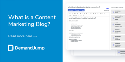 What is a content marketing blog?