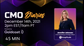 Goldcast CMO Diaries - Jennifer Johnson from Amplitude