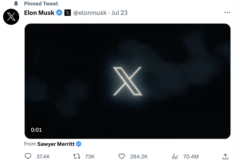 Twitter's Historic Rebranding: Blue Birdie Steps Aside, Crowdsourced X Takes The Spotlight