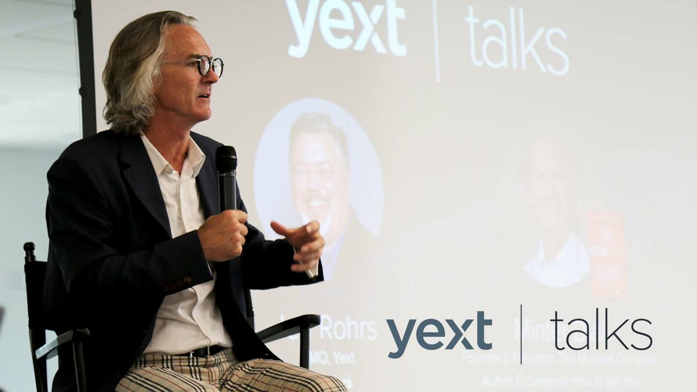 Yext Talks: Minter Dial, Founder and President of the Myndset Company