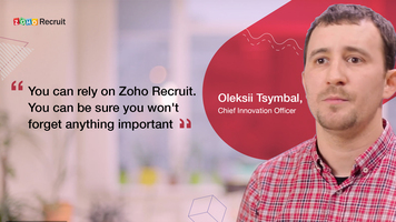 Customer spotlight: Ukraine-based MobiDev workforce multiplies after implementing Zoho Recruit