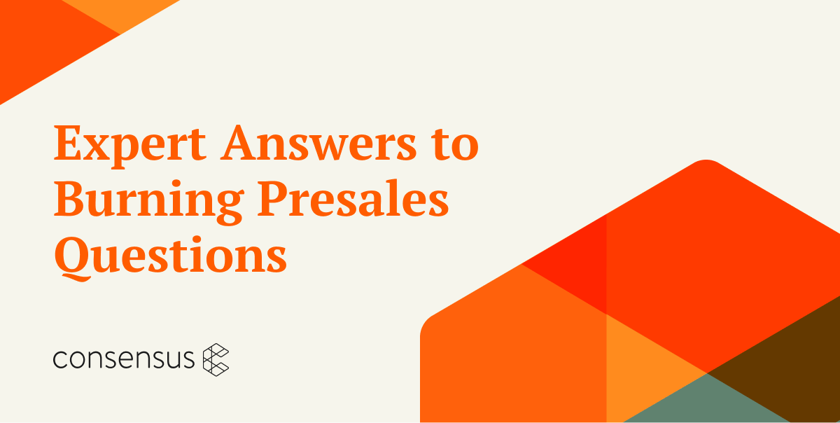 The Experts Answer 2021's Burning Presales Questions