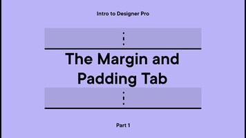 Splash Designer Pro: The Margin & Padding Tab | Event Branding & Design