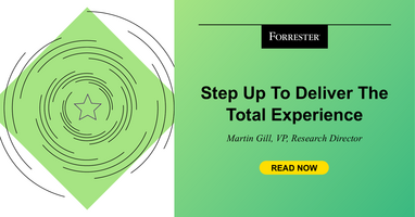 Step Up To Deliver The Total Experience