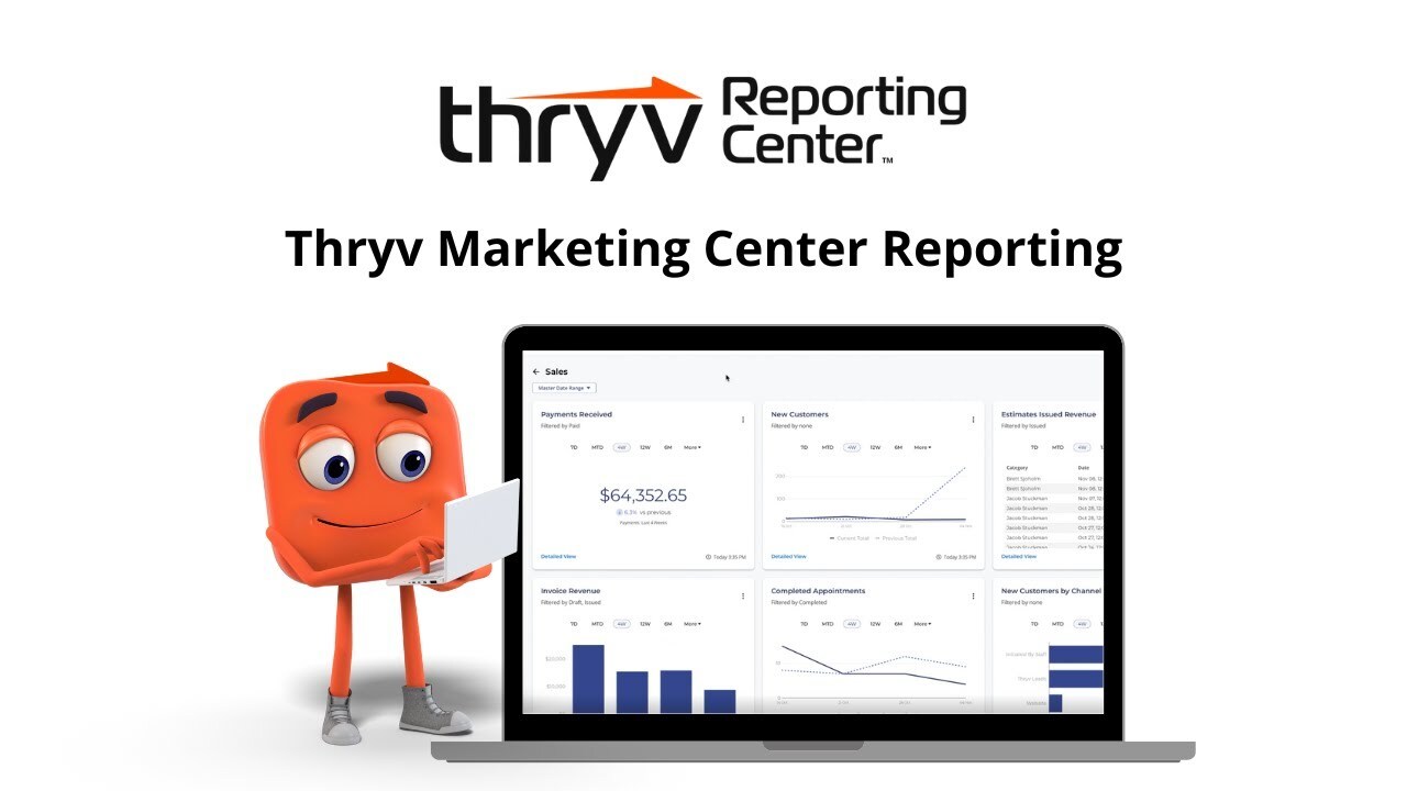 Thryv Reporting Center for Thryv Marketing Center Users