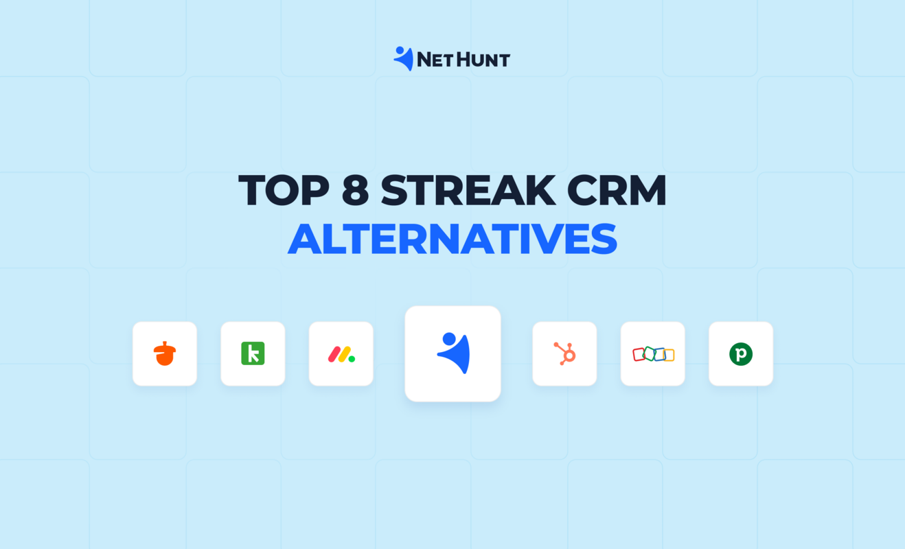 Top 8 Streak CRM alternatives