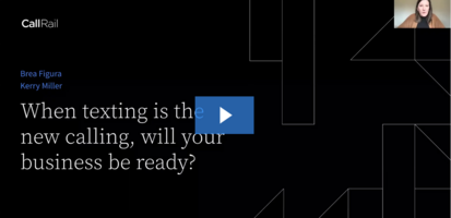 When texting is the new calling, will your business be ready?