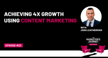 Achieving 4x Growth Using Content Marketing [Podcast]