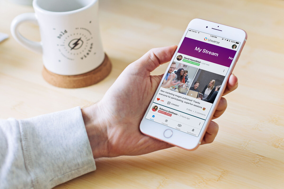 Rethinking Internal Communications - Happeo mobile application is here