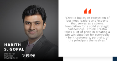 Psiog Digital unravels the secrets of effective cooperation and tells why it is unique to partner with Creatio