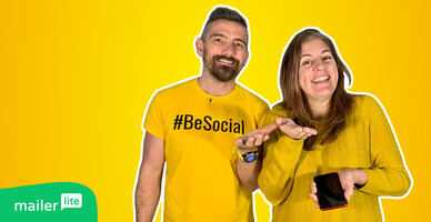 Learn how to get your brand noticed online from MailerLite experts, Yellow Tuxedo