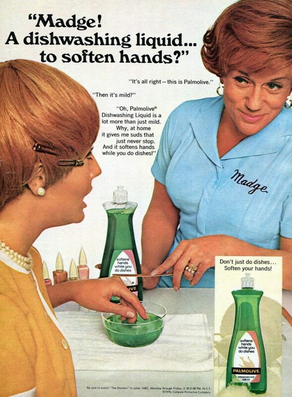 1970 Palmolive Dish Soap Print Ad - Swipe File