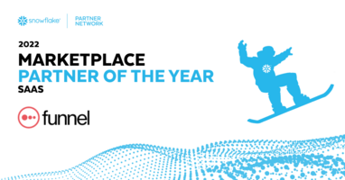 Funnel named Snowflake Marketplace Partner of the Year