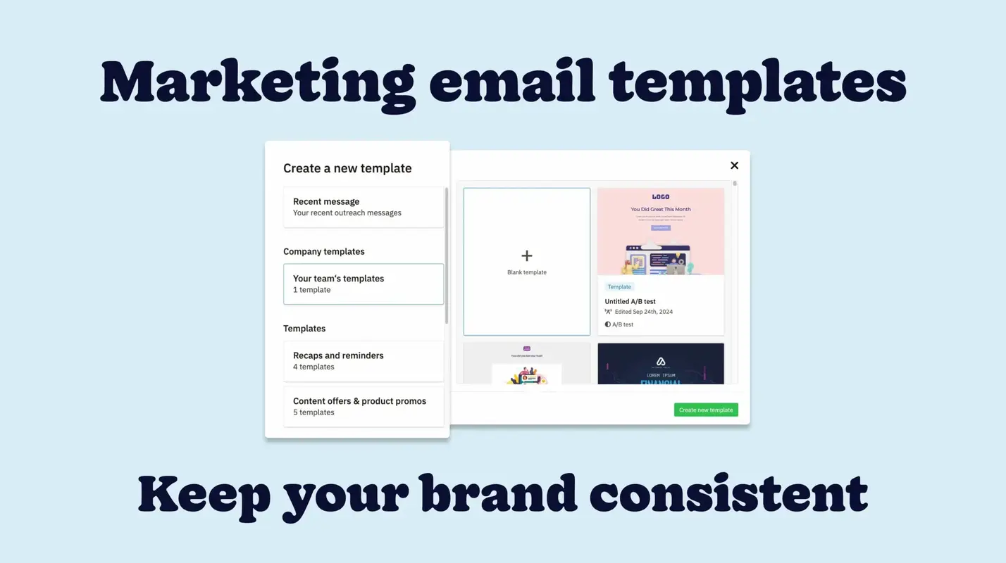 Keep Your Brand Consistent With Marketing Email Templates
