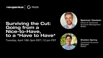 Surviving the Cut: Going from nice to have, to have to have