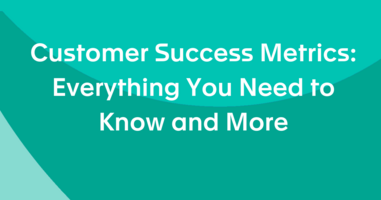 Customer Success Metrics: The Definitive Guide [2022]