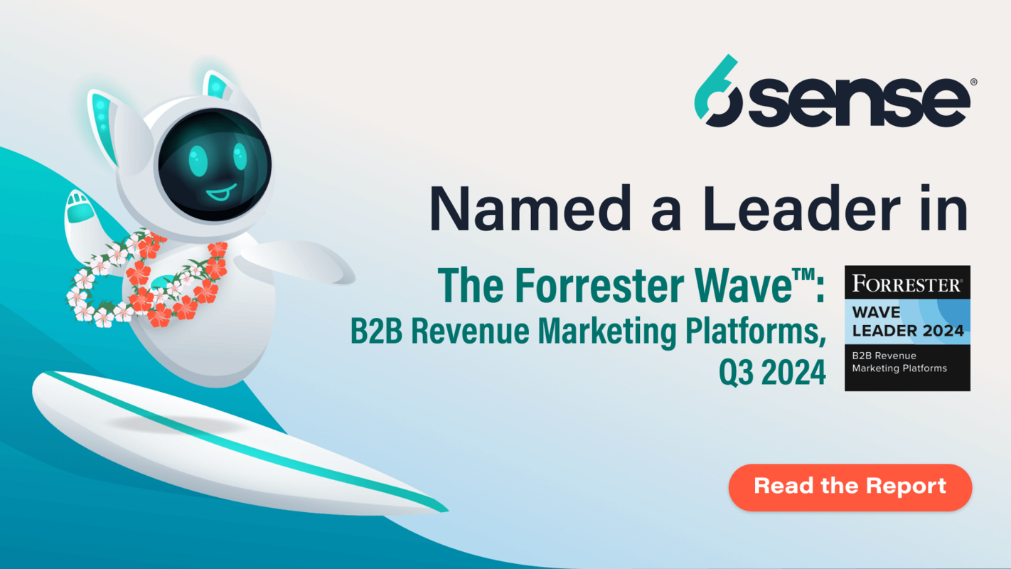 The Forrester Wave™: B2B Revenue Marketing Platforms, Q3 2024 | 6sense