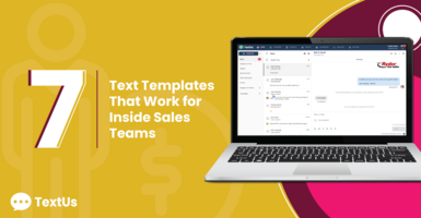 7 Sales Text Message Templates That Work