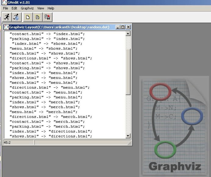 Visualizing Link Flow Within a Site
