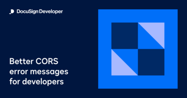 Better CORS error messages for developers