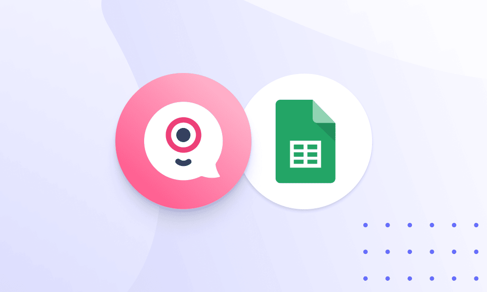 How to Integrate A Website Chatbot with Google Sheets to Get the Most Out of Your Data