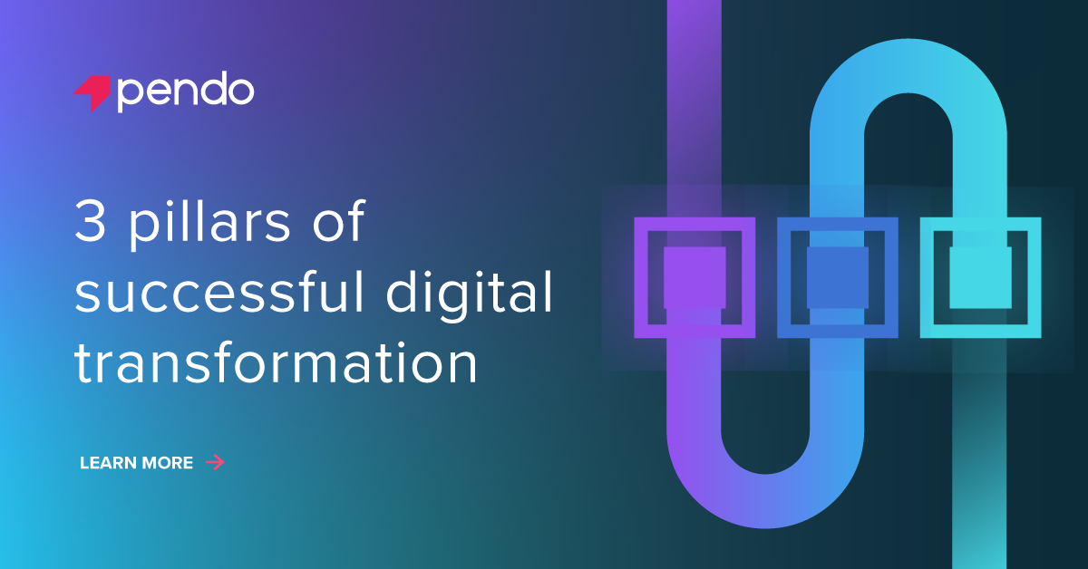 3 digital transformation pillars to optimize your workplace | Pendo Blog
