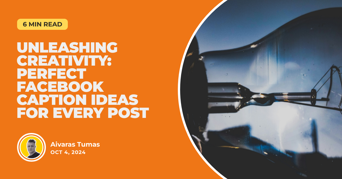 Unleashing Creativity: Perfect Facebook Caption Ideas for Every Post