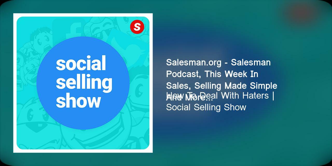 How To Deal With Haters When Selling On Social Media