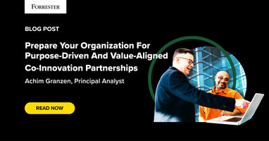 Prepare Your Organization For Purpose-Driven And Value-Aligned Co-Innovation Partnerships