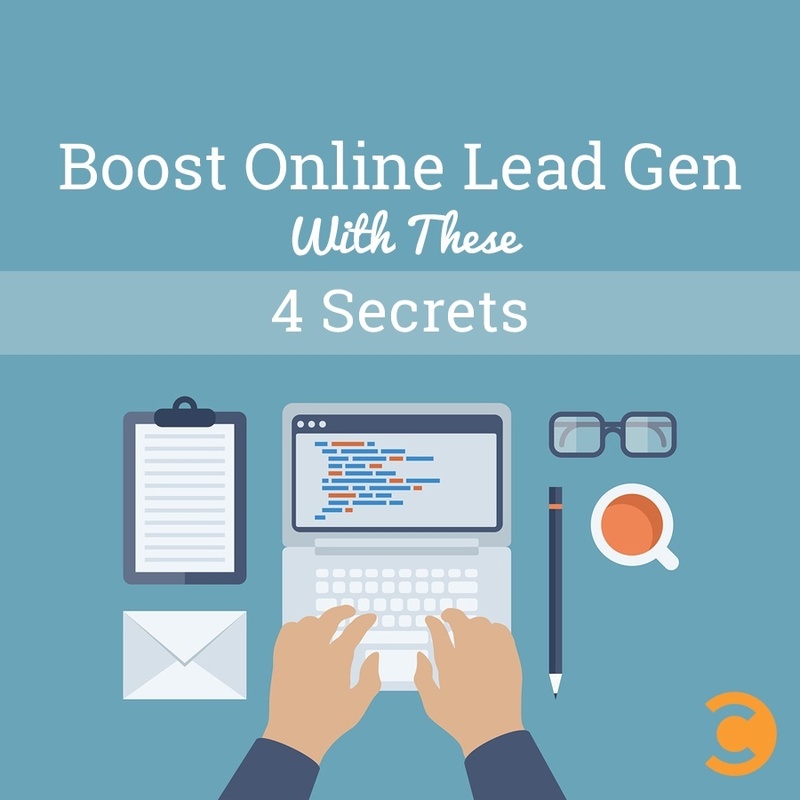 Boost Online Lead Gen With These 4 Secrets