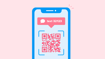 QR code to text message: How to help your audience opt-in to receive SMS messages