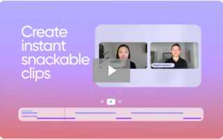 Repurpose your events in a matter of minutes