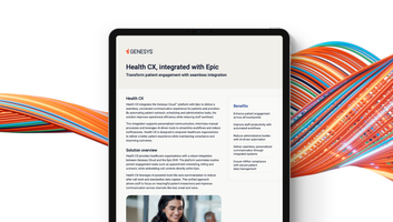 Health CX, integrated with Epic