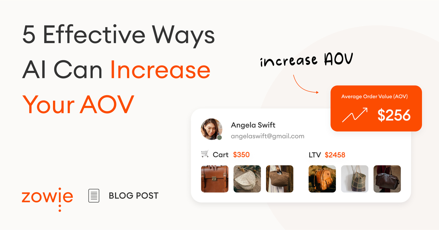 5 Ways You Can Leverage AI to Boost Your Average Order Value (AOV)