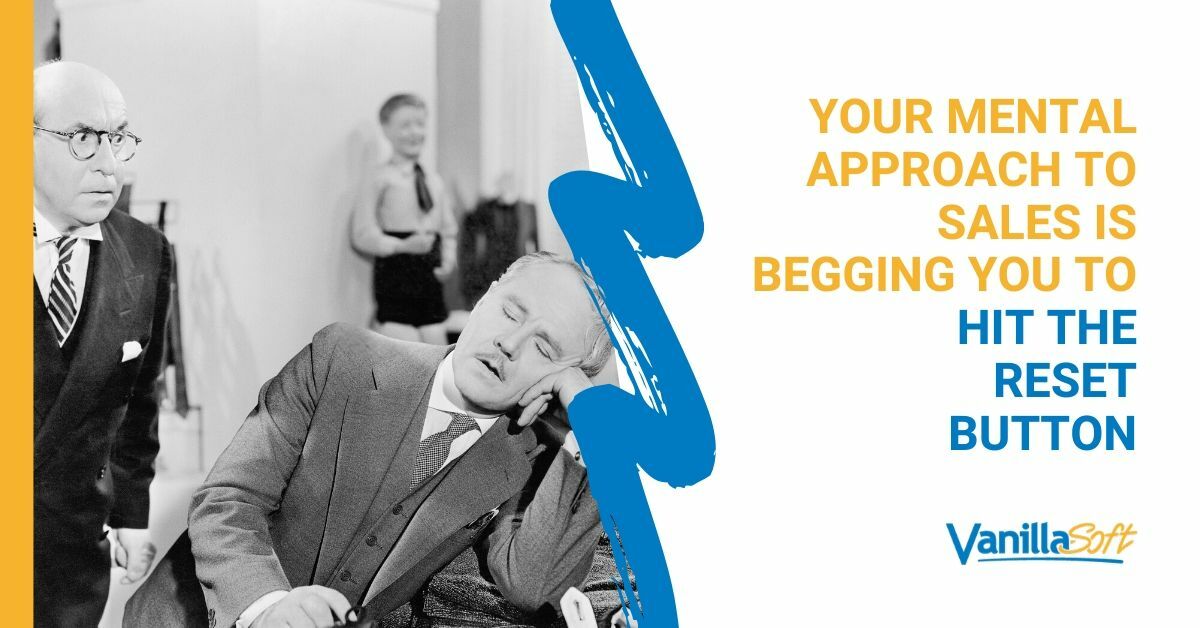 Salespeople - It's time to chill out