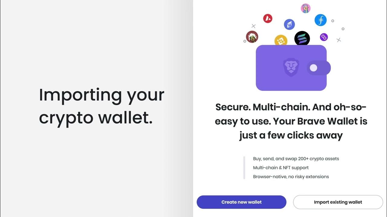 Wallet: Import wallet